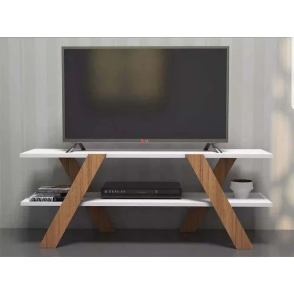 ترابيزة تلفزيون خشب MDF عالي الجودة - مقاس 120x30x50 سم